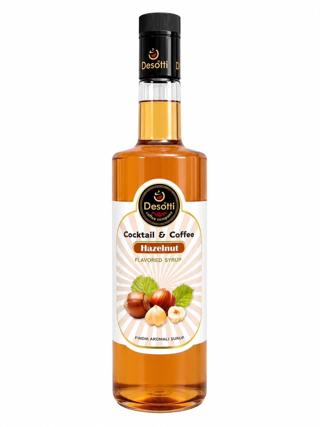 Desotti Fındık Aromalı Kahve Şurubu