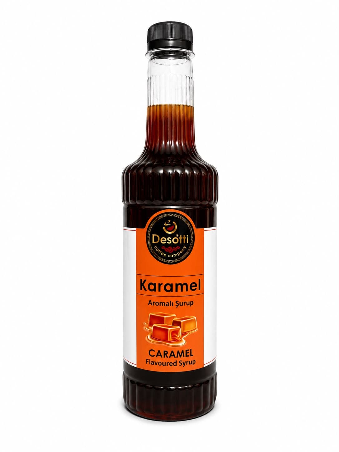Desotti Karamel Aromalı Kahve Şurubu