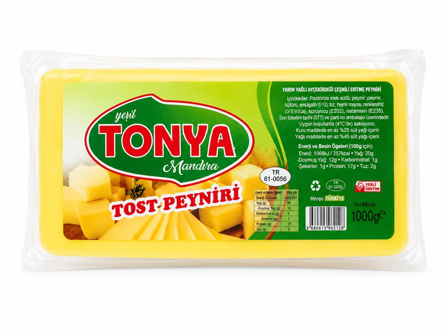 Beşikdüzü Tost Peyniri 1000g